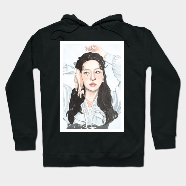 Kang Seulgi Feel My Rhythm Hoodie by NiamhYoungArt